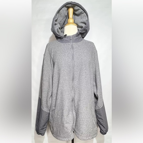 Under Armour Coldgear Loose Hooded Full Zip Jacket Size 2XL Grey LKNW Cond. - Picture 1 of 11